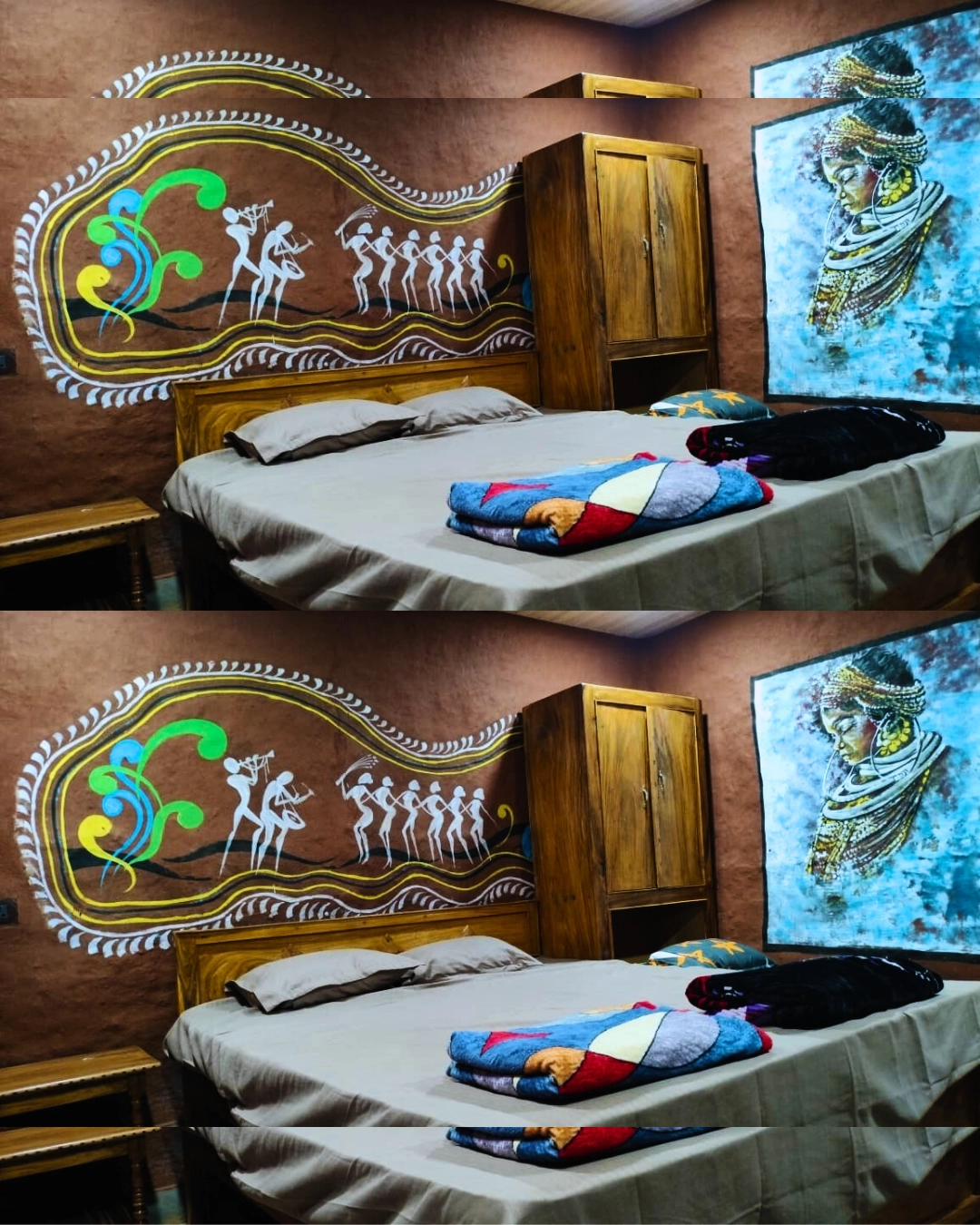 Decorative crafts and artefacts at the resort